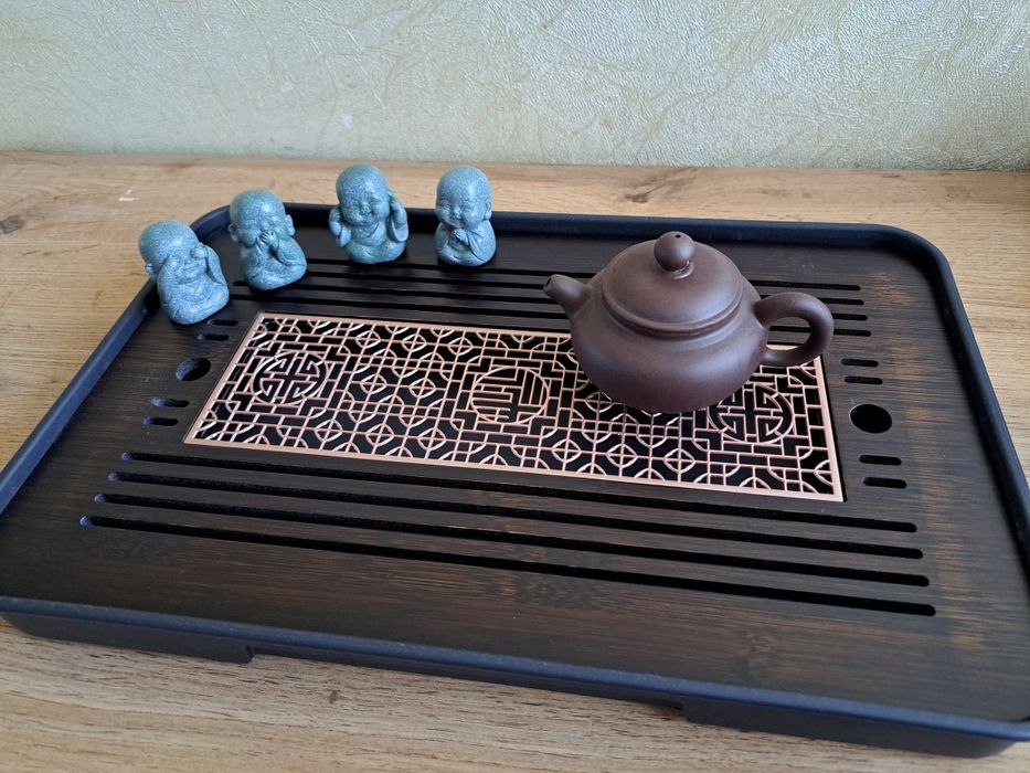 Чабань бамбук із металичною вставкою