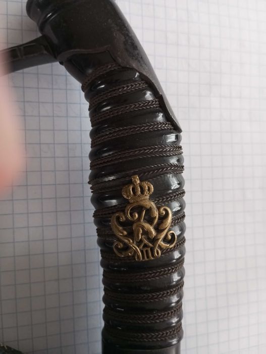 Szpada niemiecka pierwszowojenna. Oryginalna w super stanie.