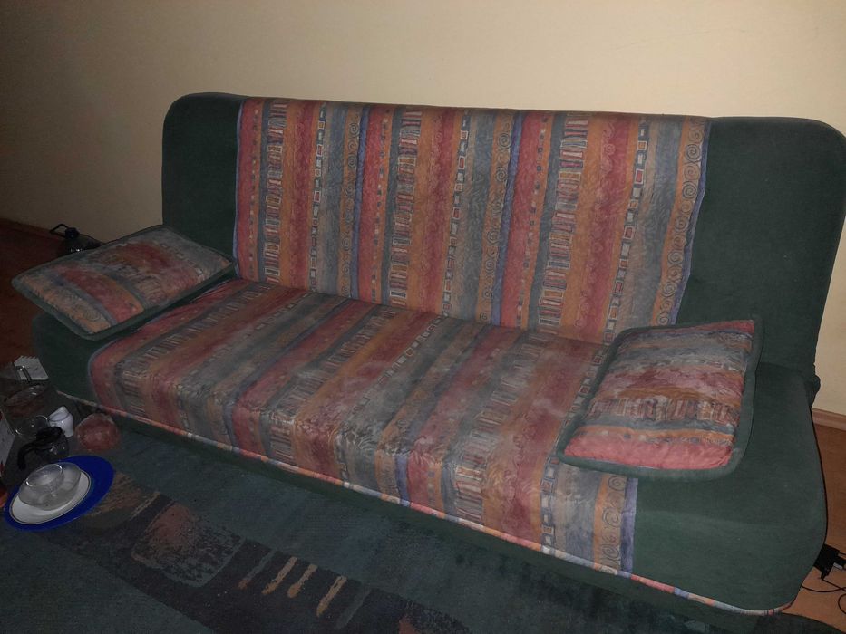 Zestaw wypoczynkowy ( łóżko i 2 fotele)