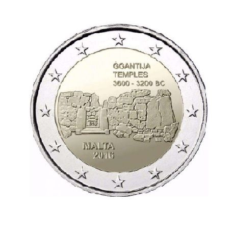 Malta moedas Comemorativas 2 euros ou 2,00 UNC
