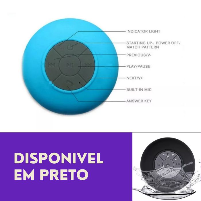 Coluna Bluetooth - Duche