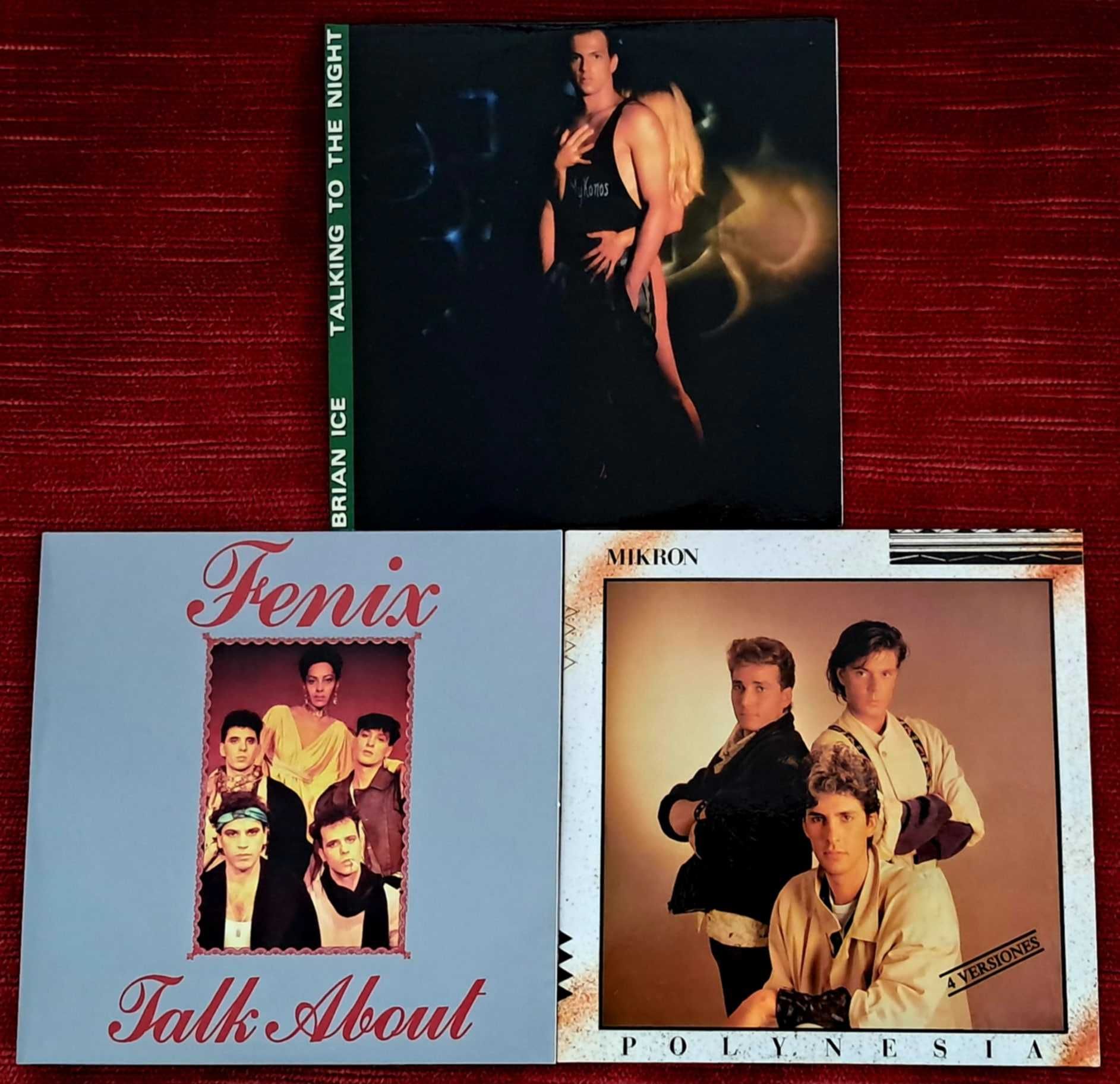 Italo Disco 3 Maxi-Single CD Brian Ice, Mikron, Fenix