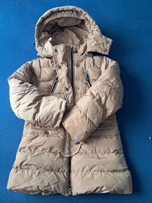 Kurtka zimowa dla dziewczynki rozmiar 122