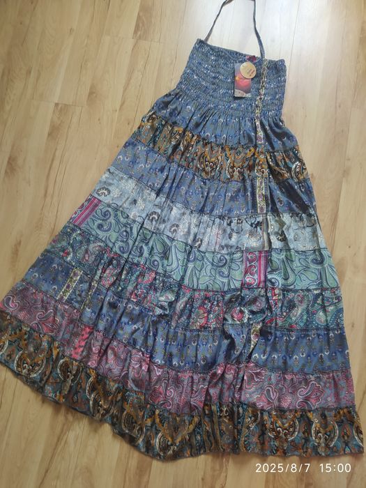 Piękna letnia lekka sukienka Pushkar, rozmiar uniwersalny