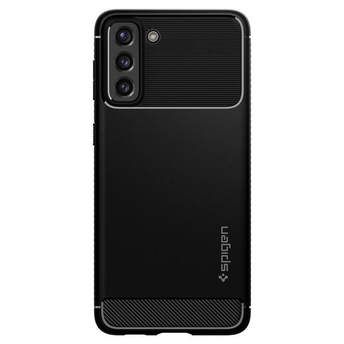 Etui Ochronne Spigen Rugged Armor Galaxy S21 - Matowa Czarna