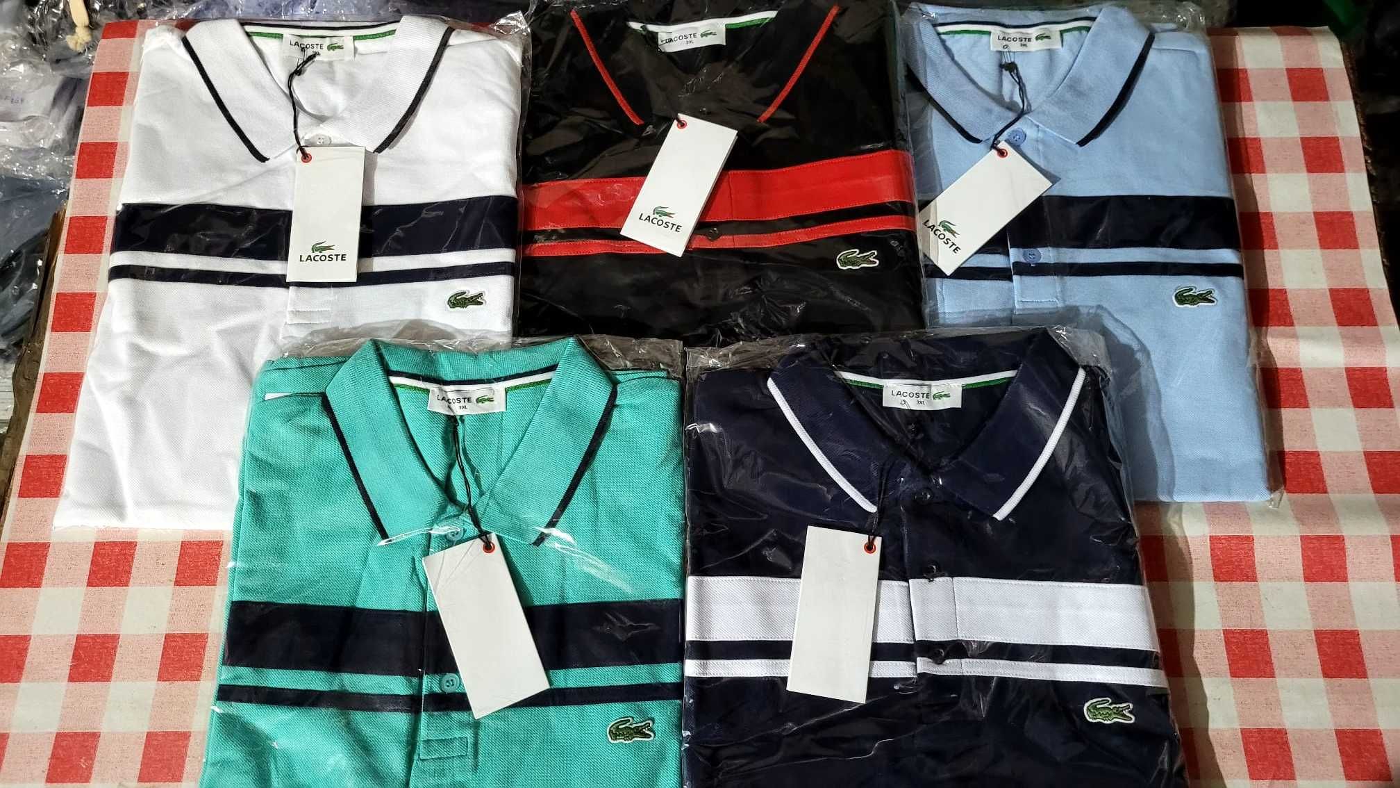 Koszulki shirt polo męskie Lacoste koszulka męska Ralph OUTLET