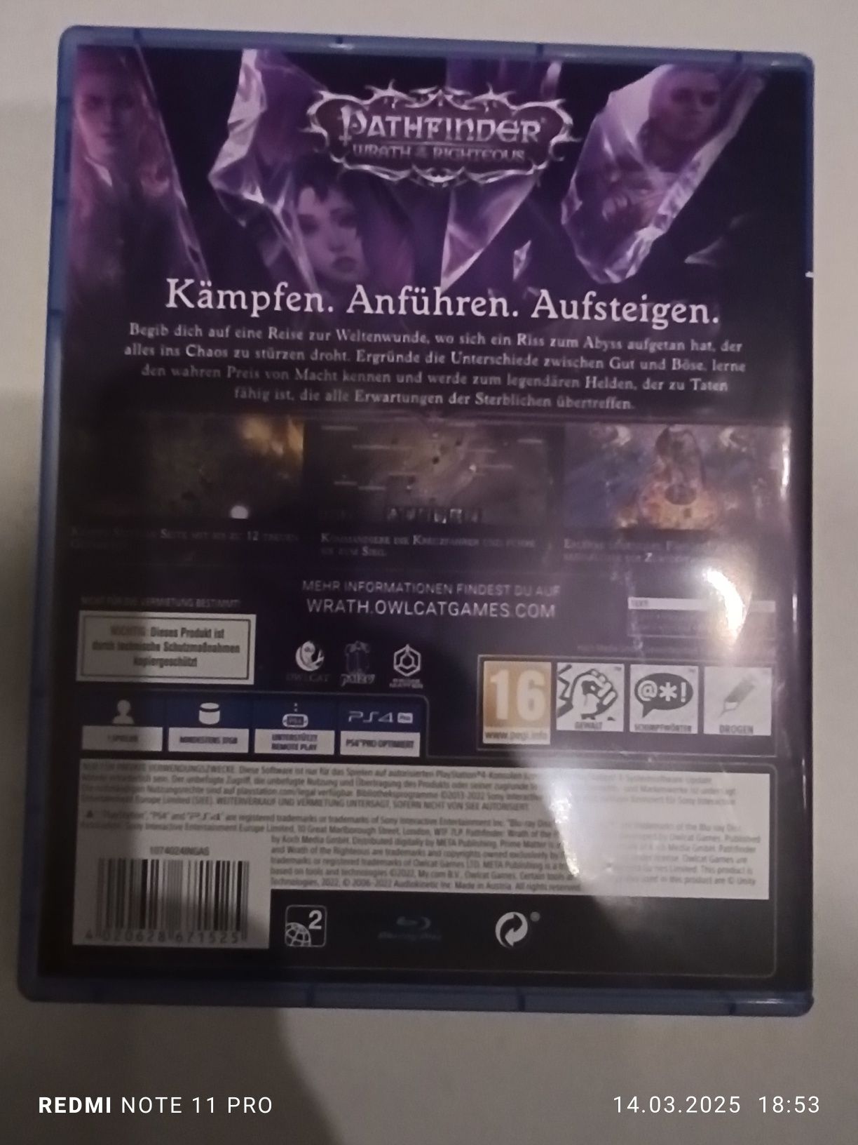 Pathfinder PlayStation 4