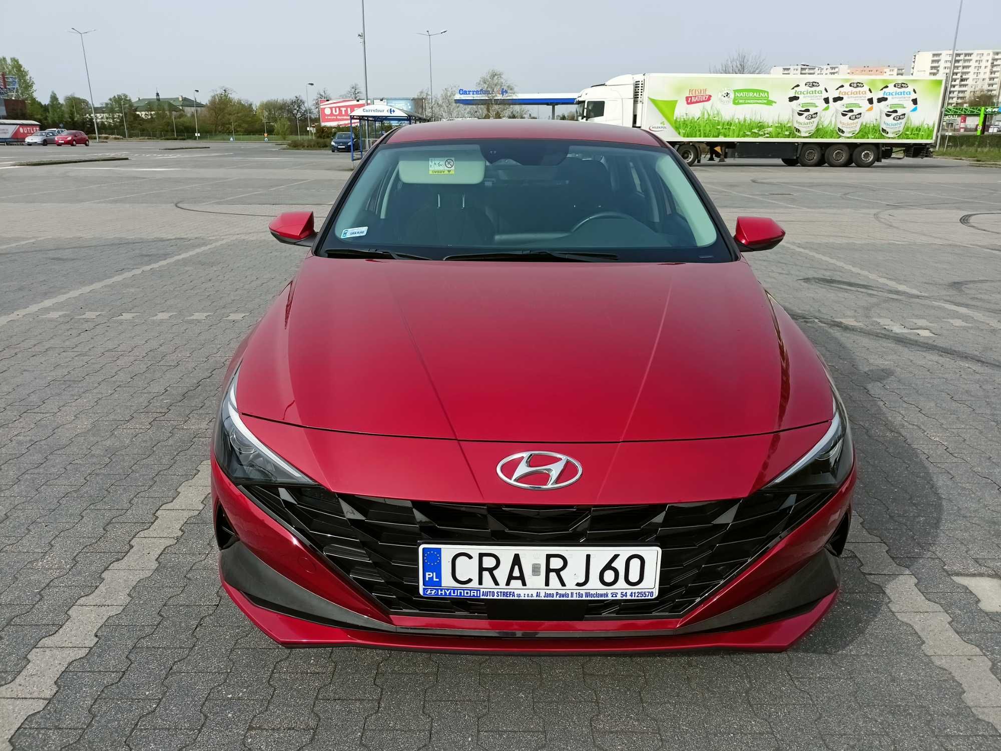 Hyundai Elantra Gwarancja fabryczna