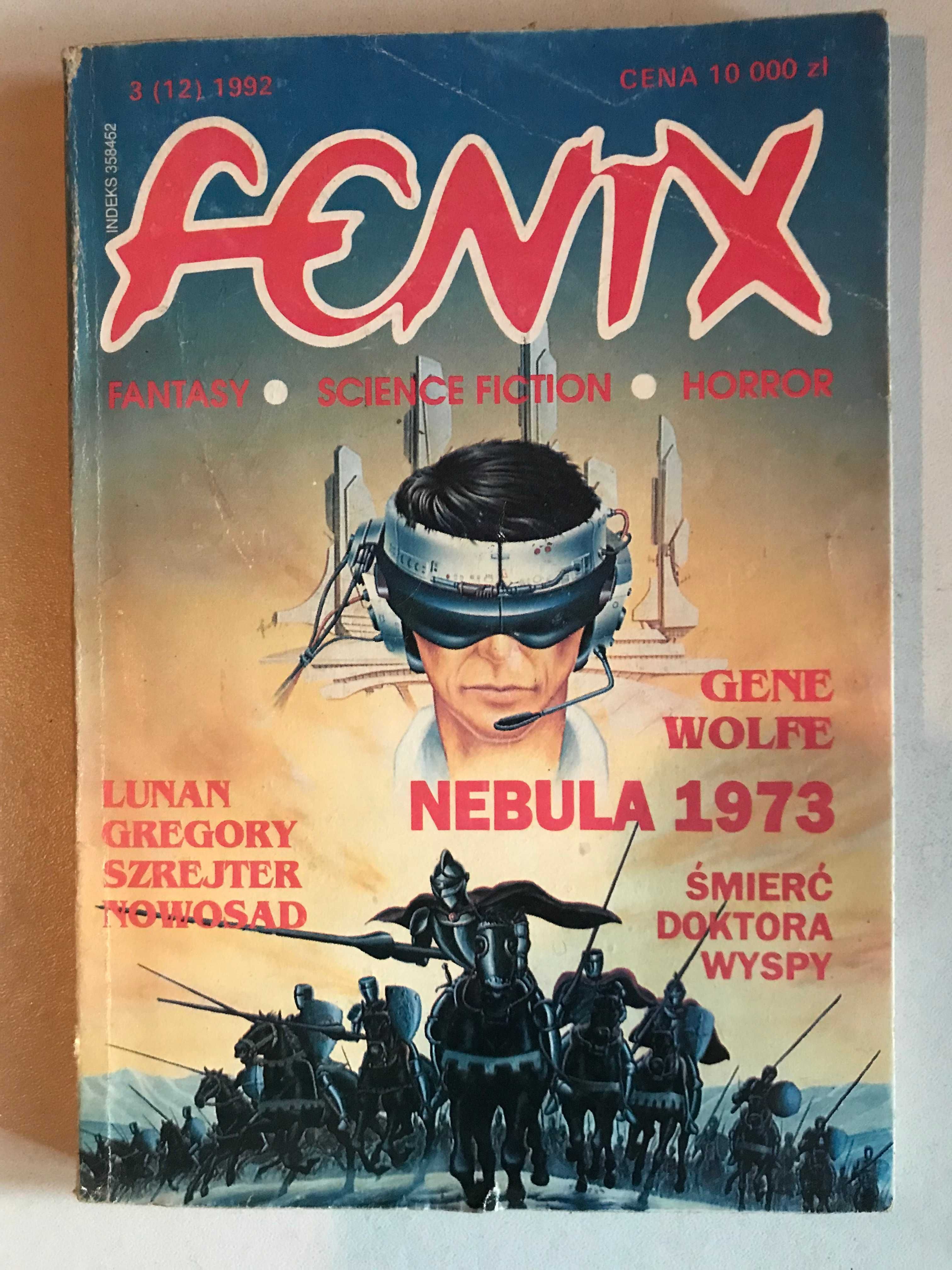 Czasopismo Fenix nr 3 1992 fantasy science fiction horror