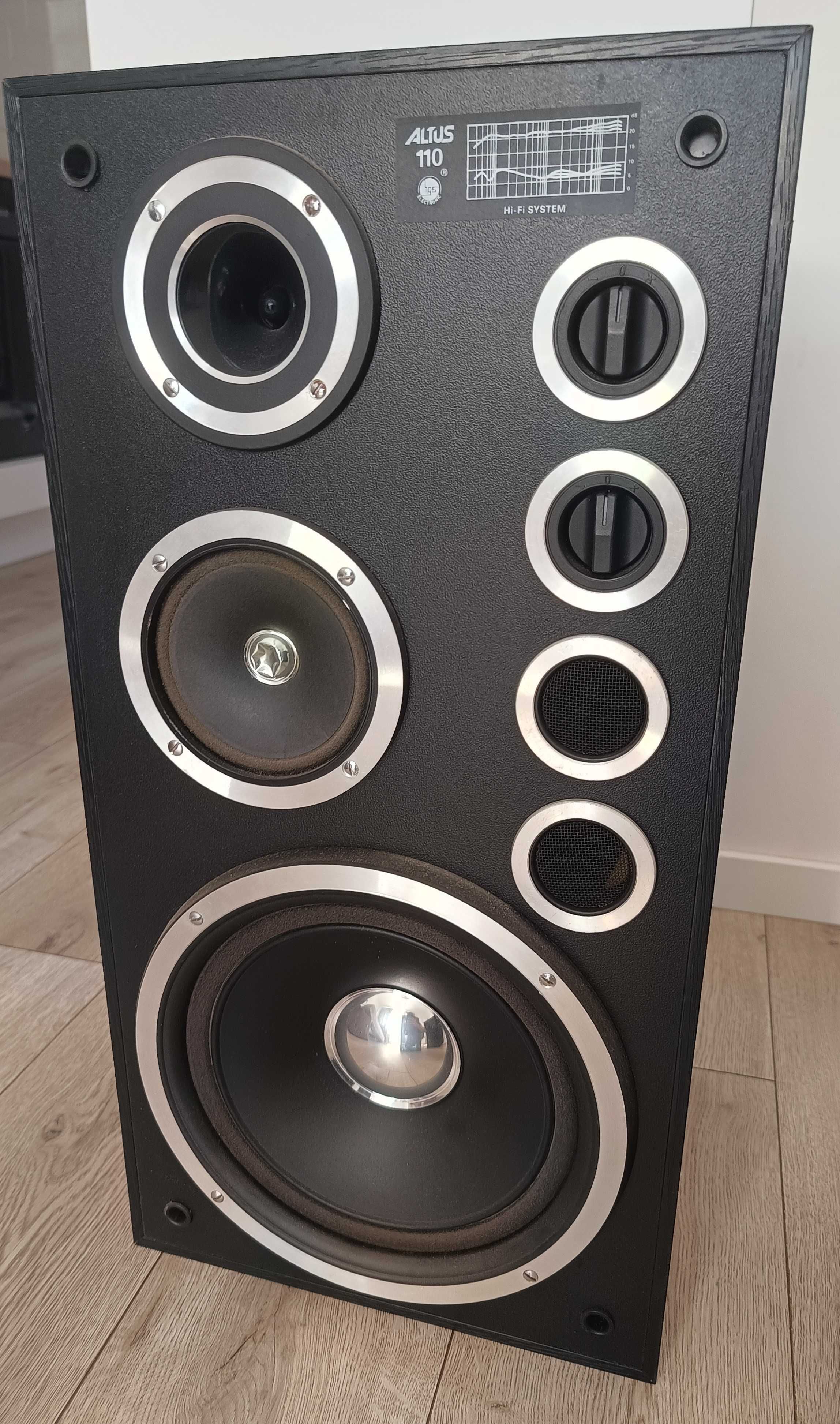 2 Głośniki Tonsil ALTUS 110 i wzmacniacz Technics SU-V500 - SPRAWNE