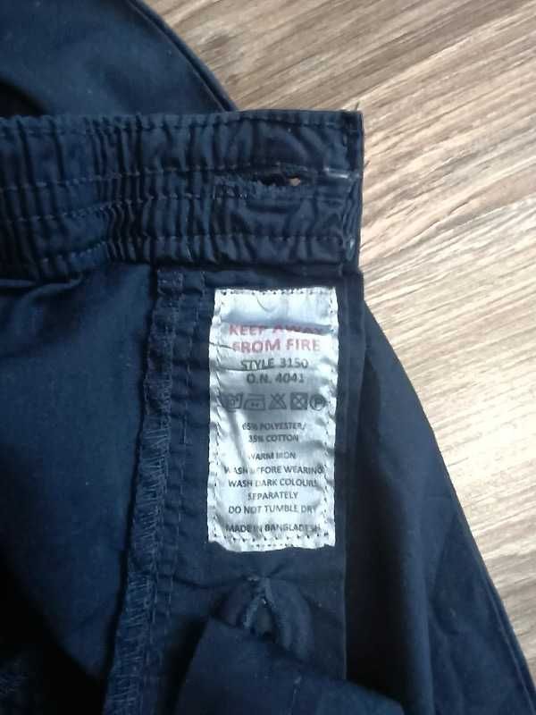 Spodnie piżamowe z rozporkiem roz 2XL