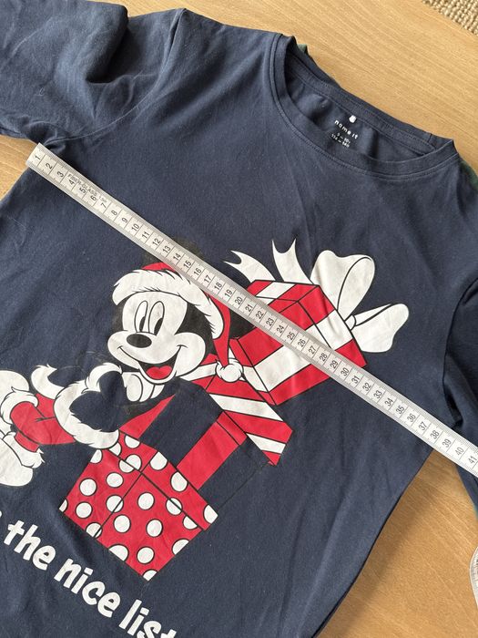 Bluzki świąteczne Myszka Mickey rozmiar 134/140 Name It