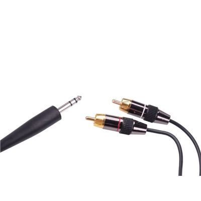 Kabel Jack 6.3 Stereo - 2Rca 3M