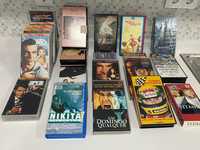 VHS : cassetes VHS Titanic, 007, Matrix