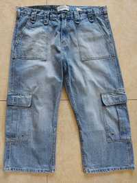 Spodnie 3/4 jeansowe/dżinsowe/jeansy/dżins/C&A r.2XL