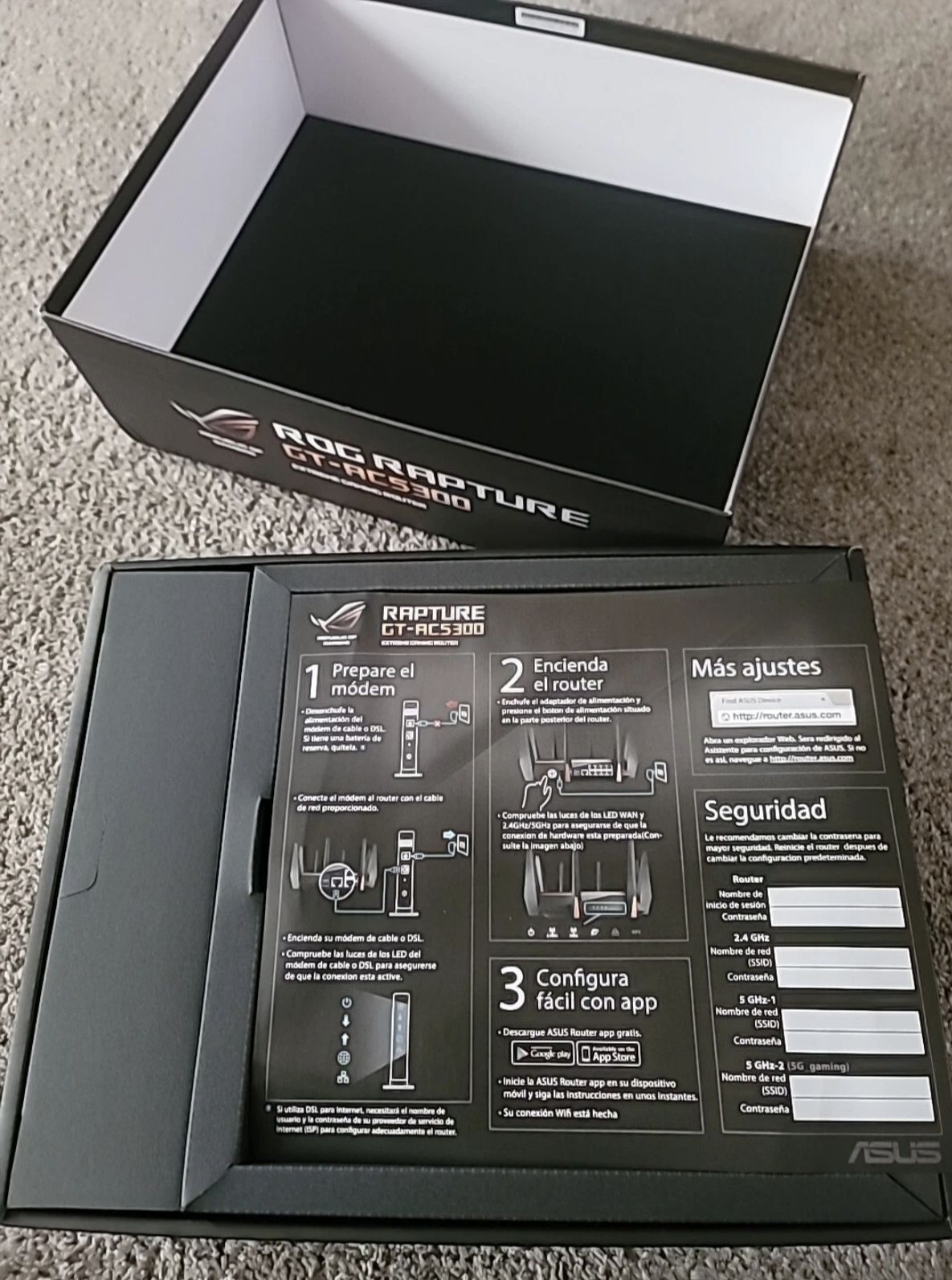 ігровий роутер Asus rapture ac5300