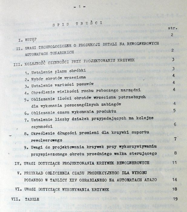 Instrukcja obliczania krzywek ATA20 ATA40 ATA25