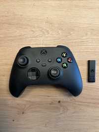 Kontroler Xbox Series X/S + adapter bluetooth jak NOWY