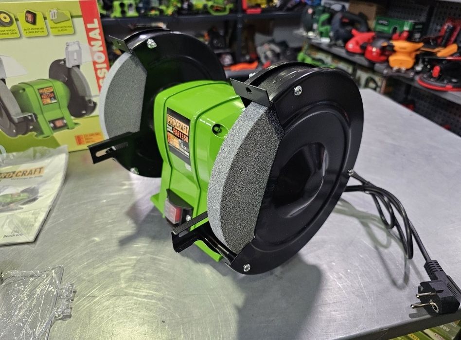 Мощный точильный станок Точило ProCraft PAE1350 200мм Камни Гарантия