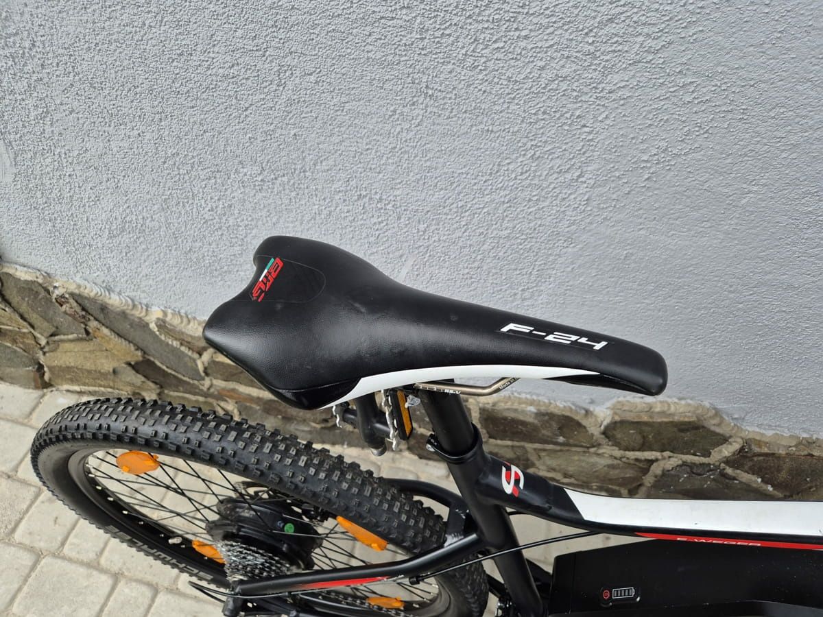 Електровелосипед бу з Європи Chrisson E-Weger 27.5 Black-Red D14