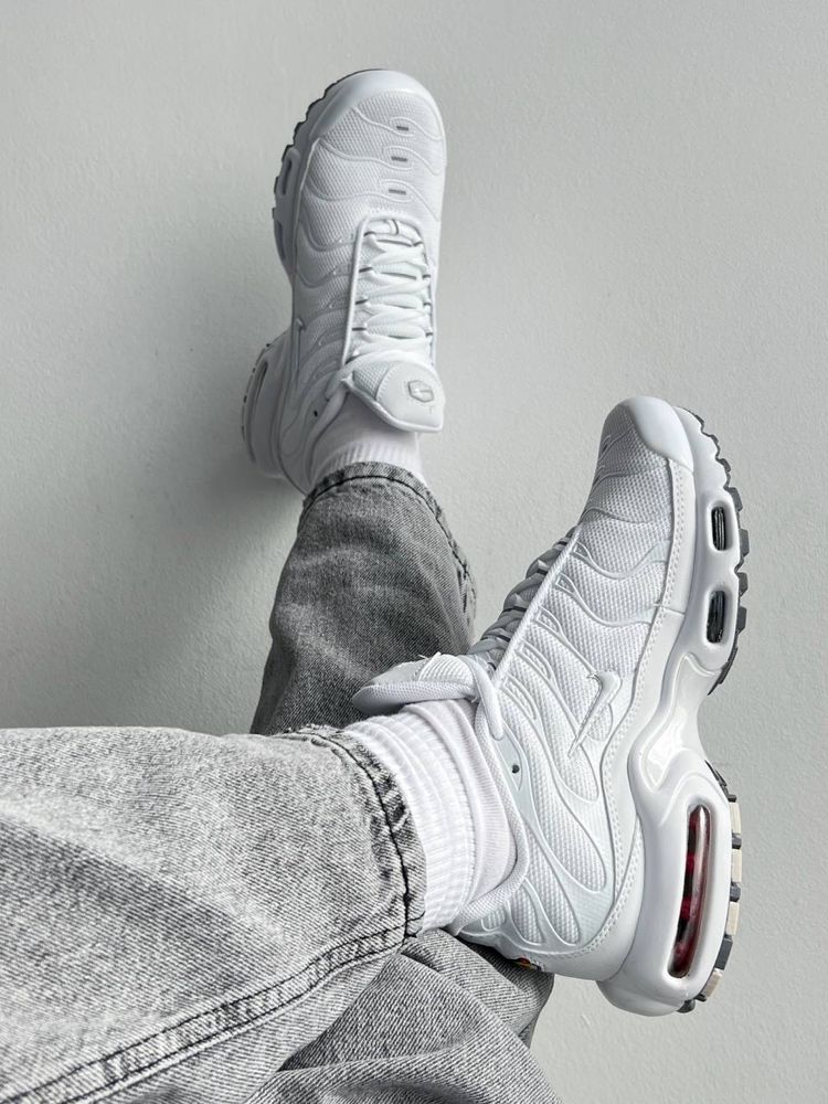 Nike Air Max Tn+ Plus Triple White,tn,nike air max tn,tn+,найк тн,nike