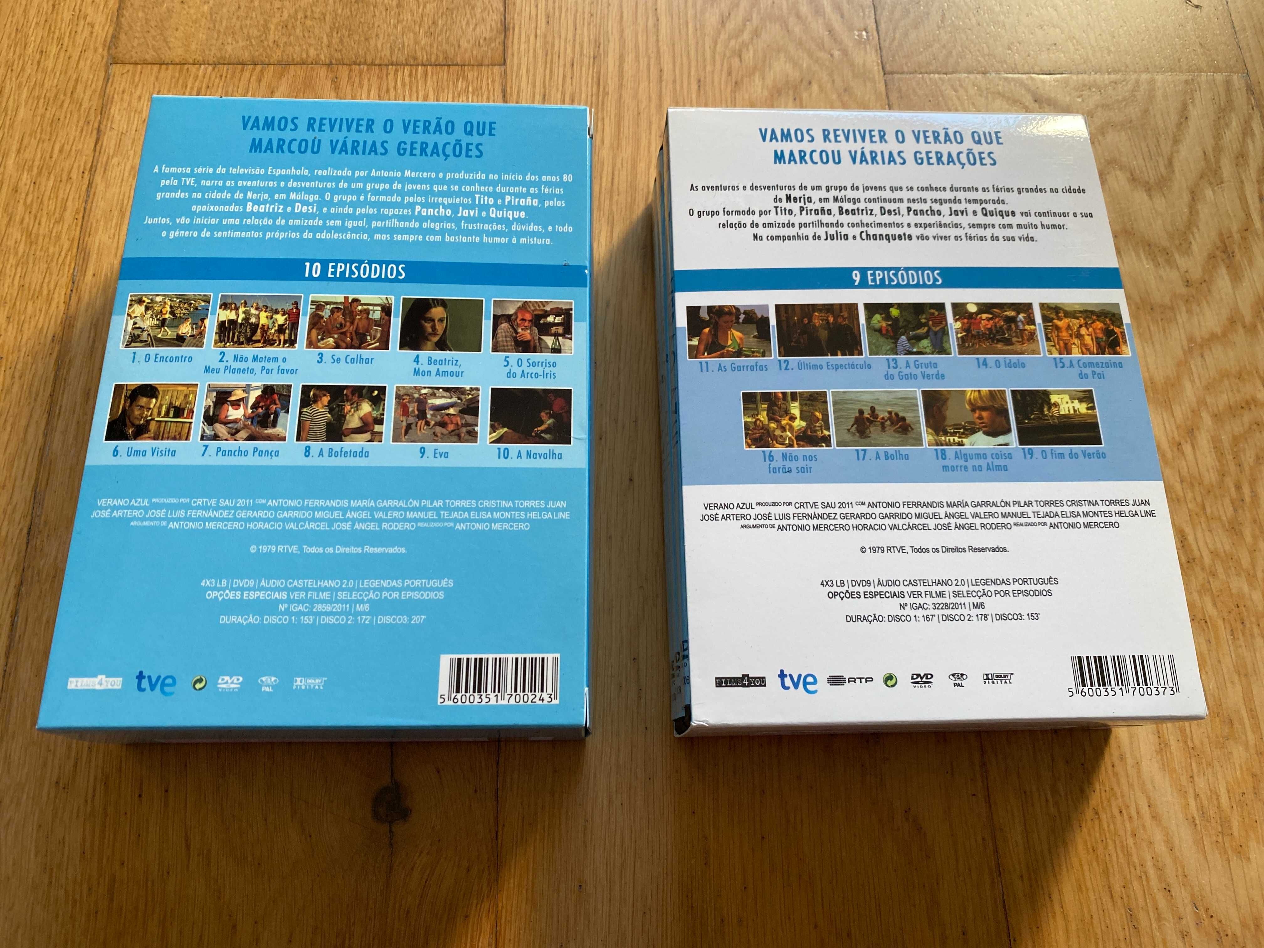 DVD Verão Azul (série completa)