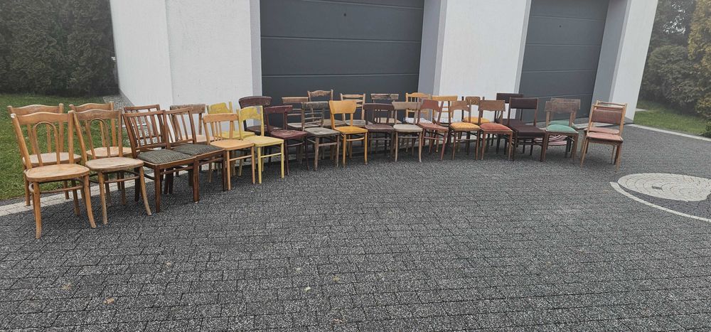 Krzesła Różne z PRL