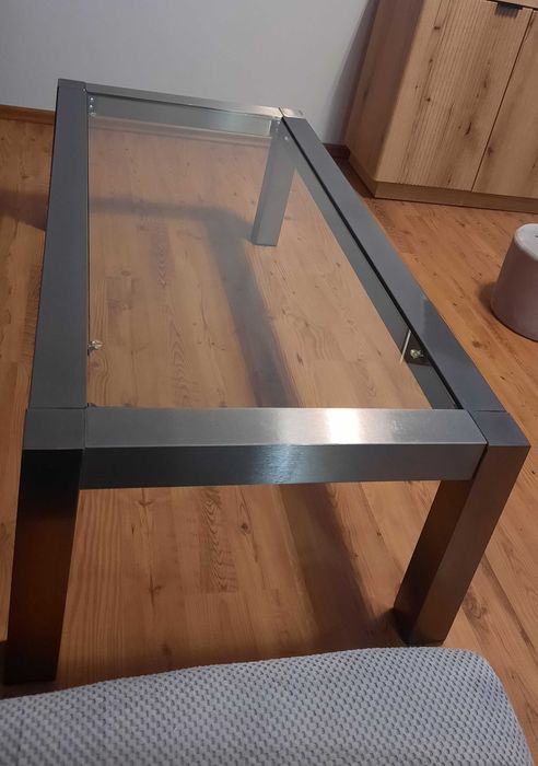 szklana ława / stolik kawowy do salonu