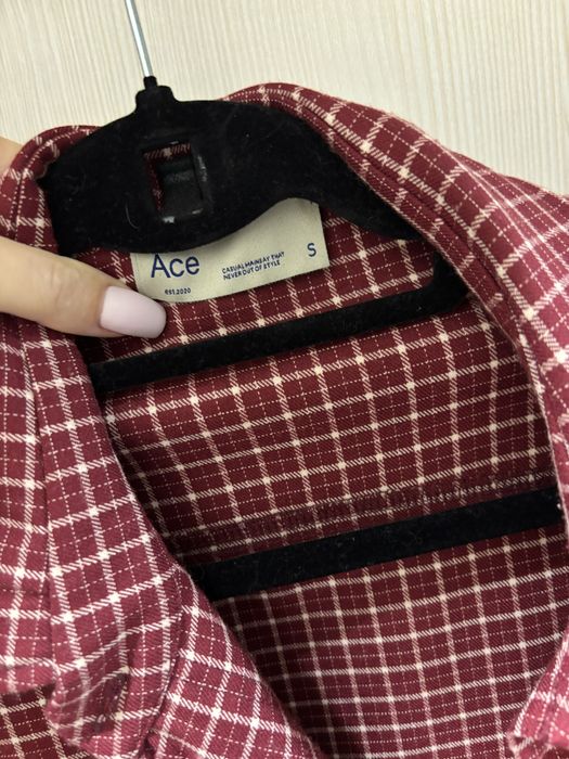 Сорочка у клітинку Ace oversized