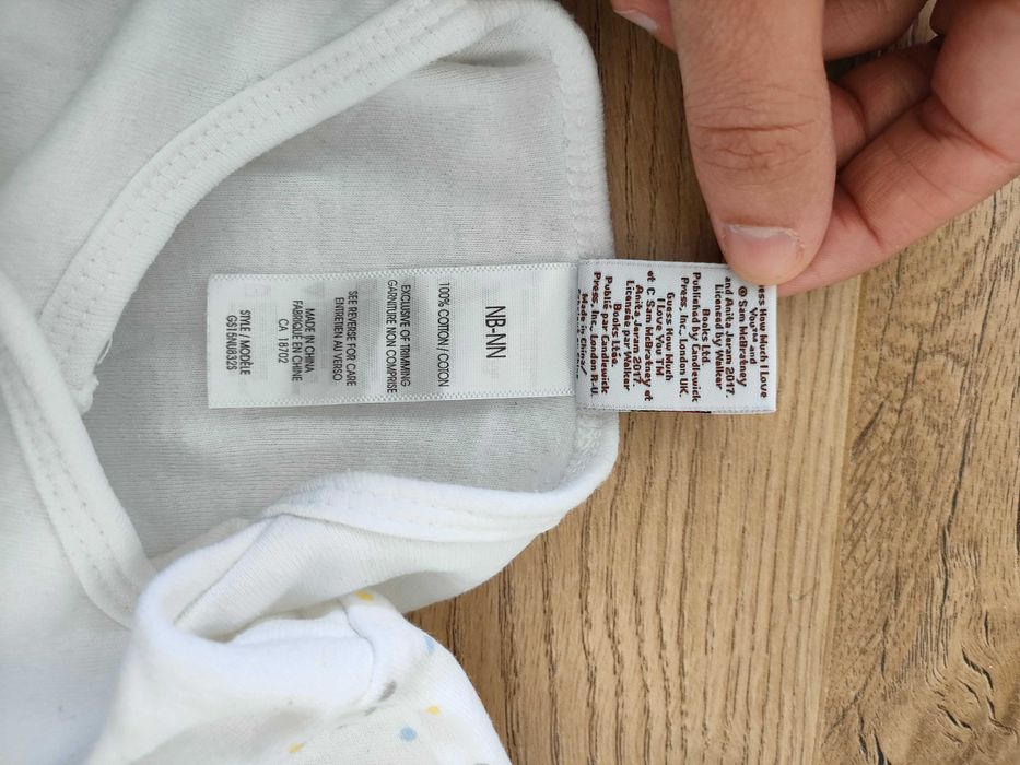 Bluzki kaftaniki niemowlęce