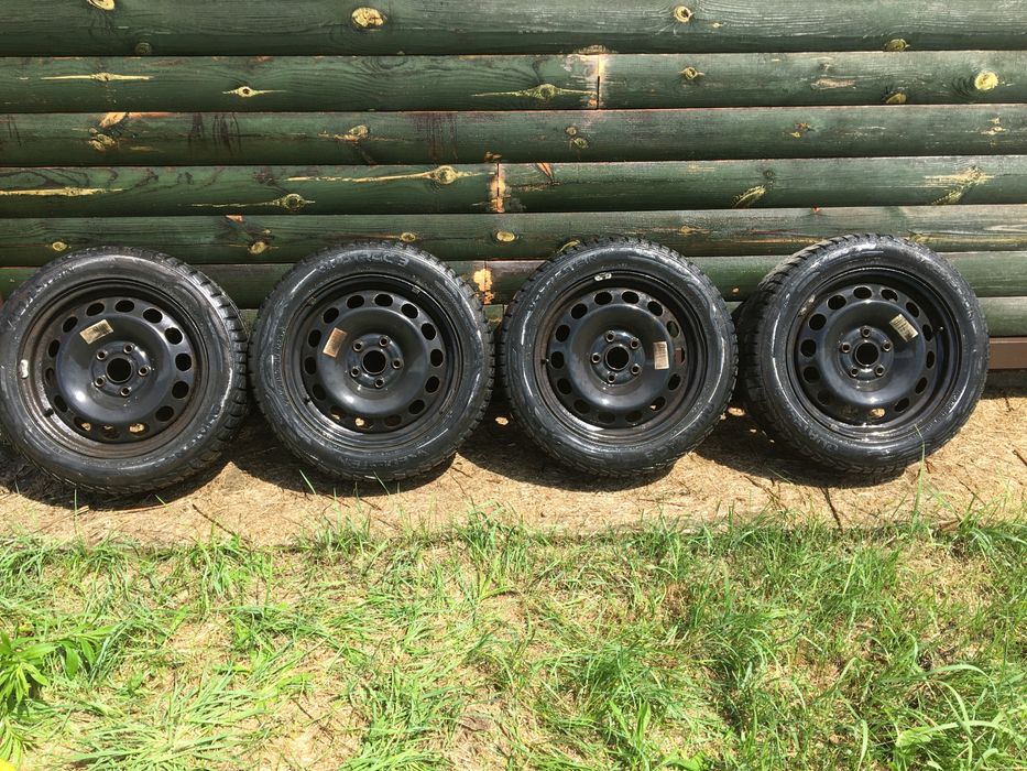 Продам сталеві диски з зимовою гумою