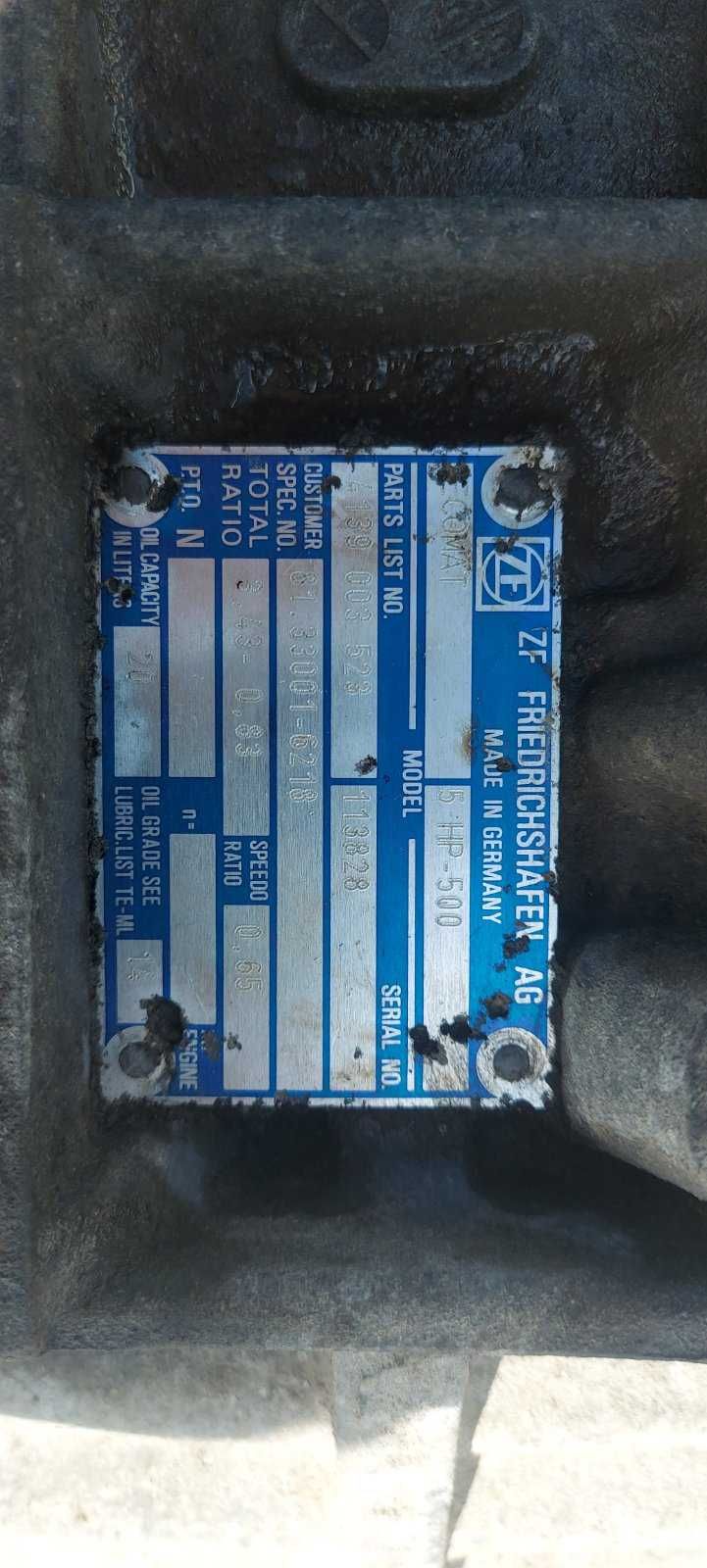 Коробка передач zf ecomat 5hp500