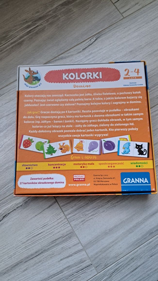 Domino kolorki 2-4l