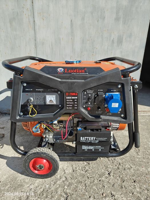 Генератор бензиновый 6 кВт