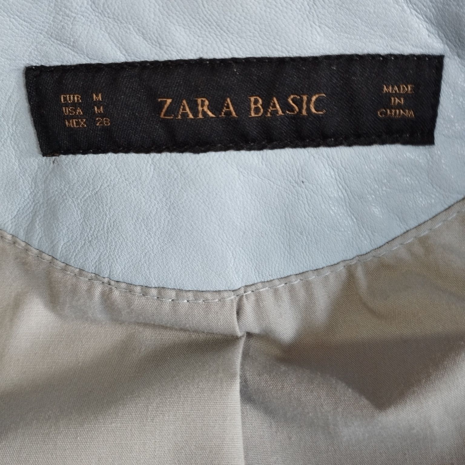 Куртка экокожа куртка косуха Zara