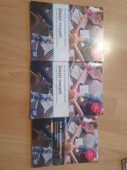 Krok w przedsiębiorczość  nowa era książka plus ćwiczenia