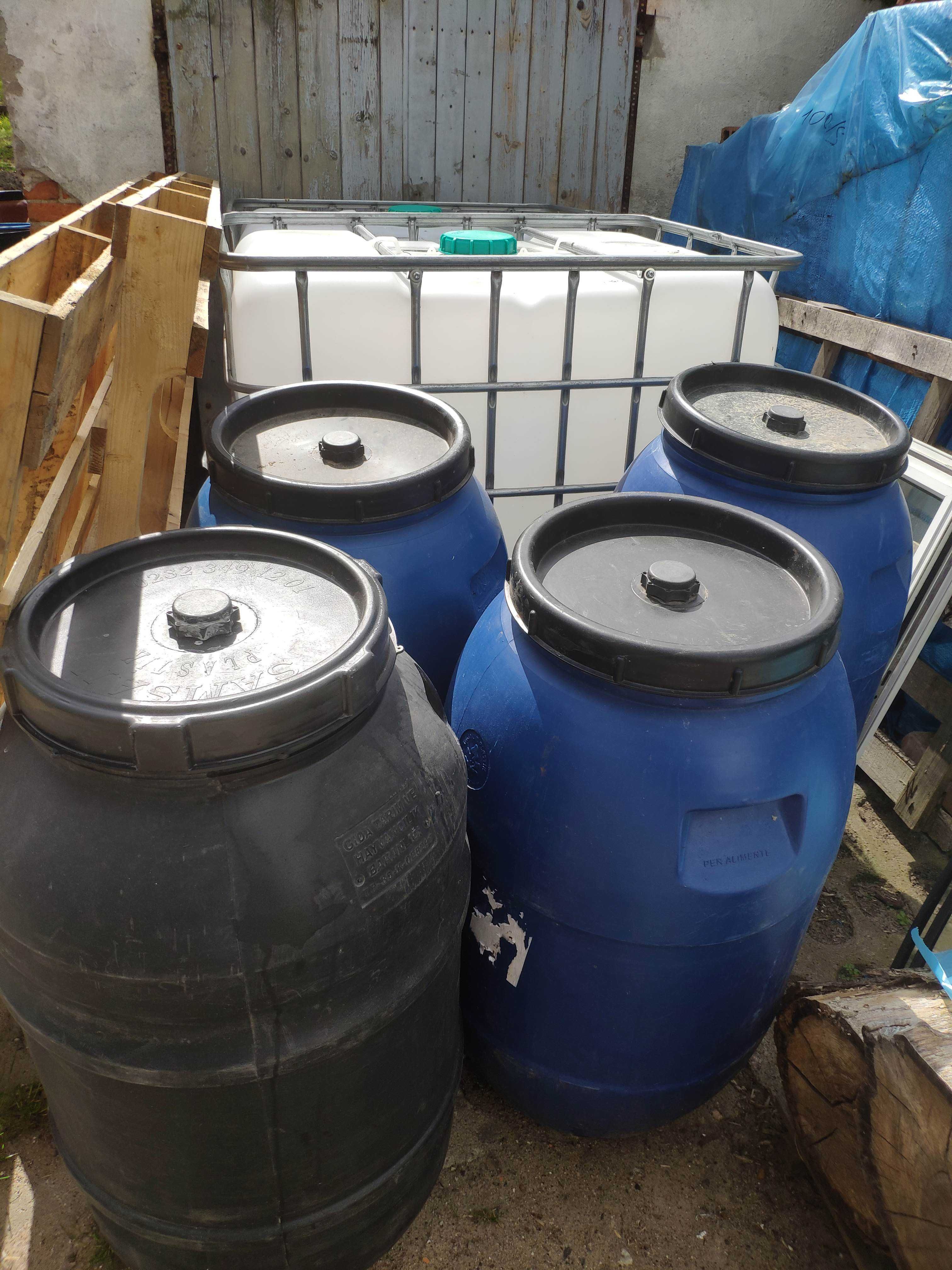 Kołobrzeg Beczka plastikowa 220 l na wodę, deszczówkę, zboże, Dowóz