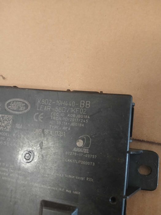 Moduł, sterownik Keyless Land Rover Evoque II L551 K8D2-19H440-BB
