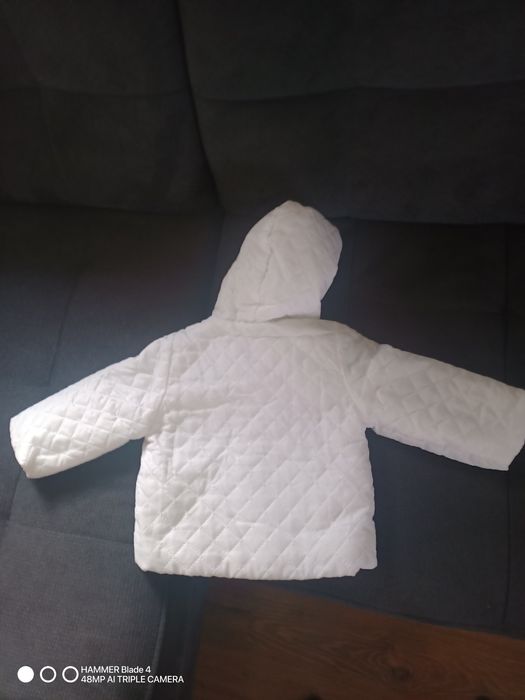 Kurtka do chrztu lub na roczek