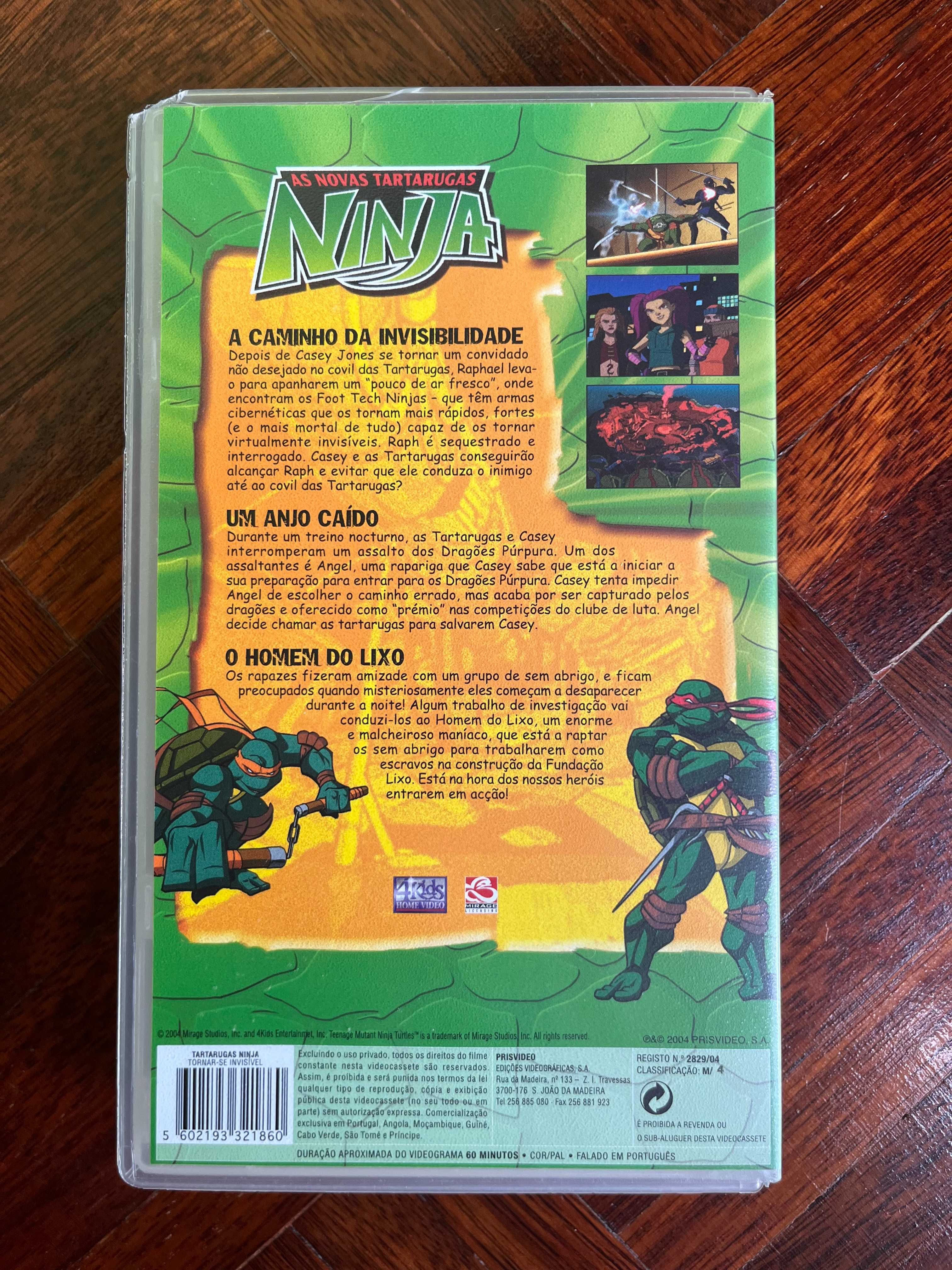 VHS As novas tartarugas ninja (2003, Goldfine) DUB PT-PT