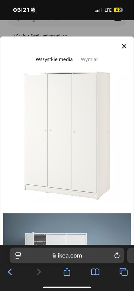 Szafa ikea polecam