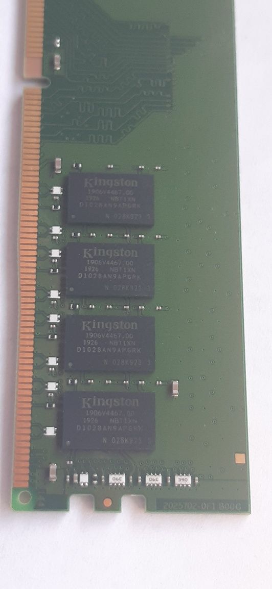 Kingston DDR4 2666 8GB [KVR26N19S8/8]