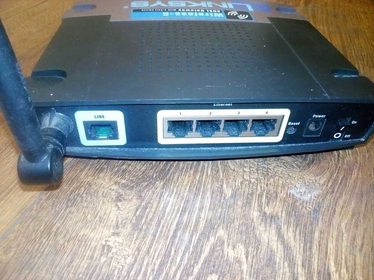 Професійний Wi-Fi Роутер Linksys WAG54G (Cisco) під Укртелеком (ADSL)