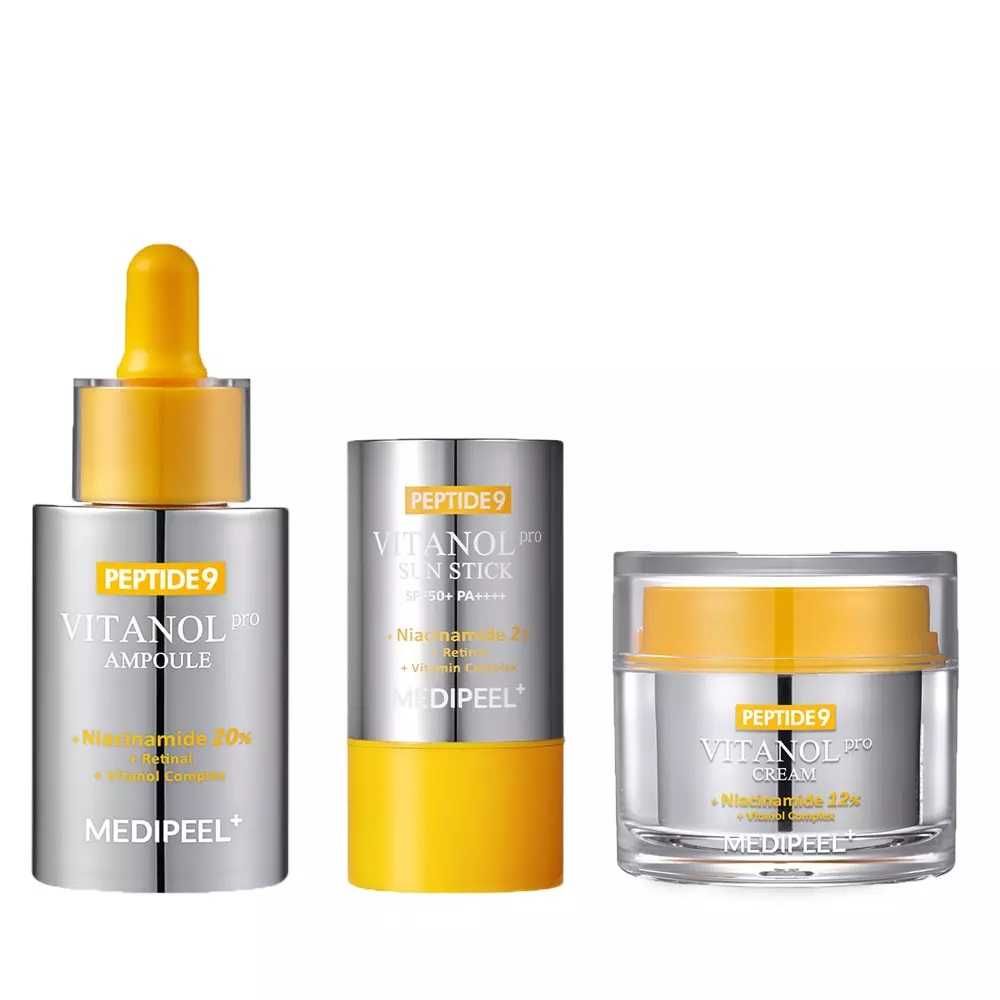Пептидний набiр окремо крем сироватка  Medi-Peel Peptide 9 Vitanol Pro