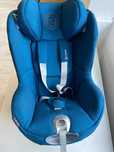 Fotelik Cybex Sirona Zi i-Size Plus Mountain Blue (turkus) z bazą