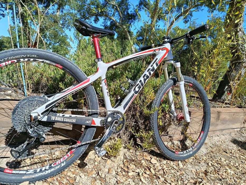 Giant xtc 26 - quadro + suspensão + rodas