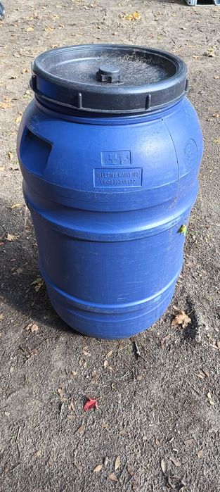 Beczka 200L 210L po spożywce na wodę paszę zboże mąkę | WYSYŁKA |,.