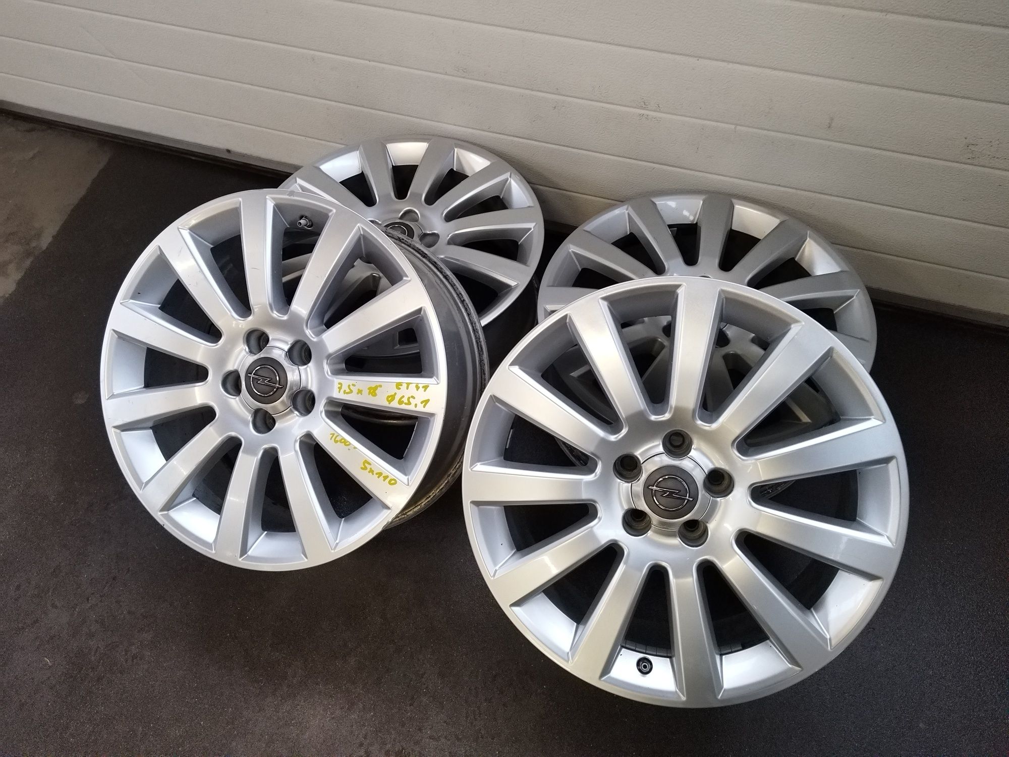 Oryginalne alufelgi Opel 18'' 5x110