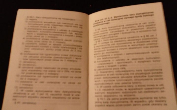 Regulamin Wykonywania Kary Pozbawienia Wolności Warszawa 1996rok