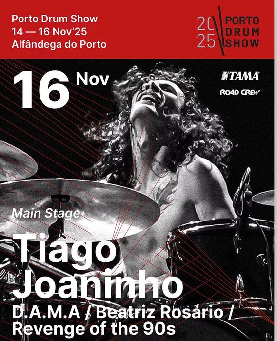 Bilhete Porto Drum show 2025 (3 dias)